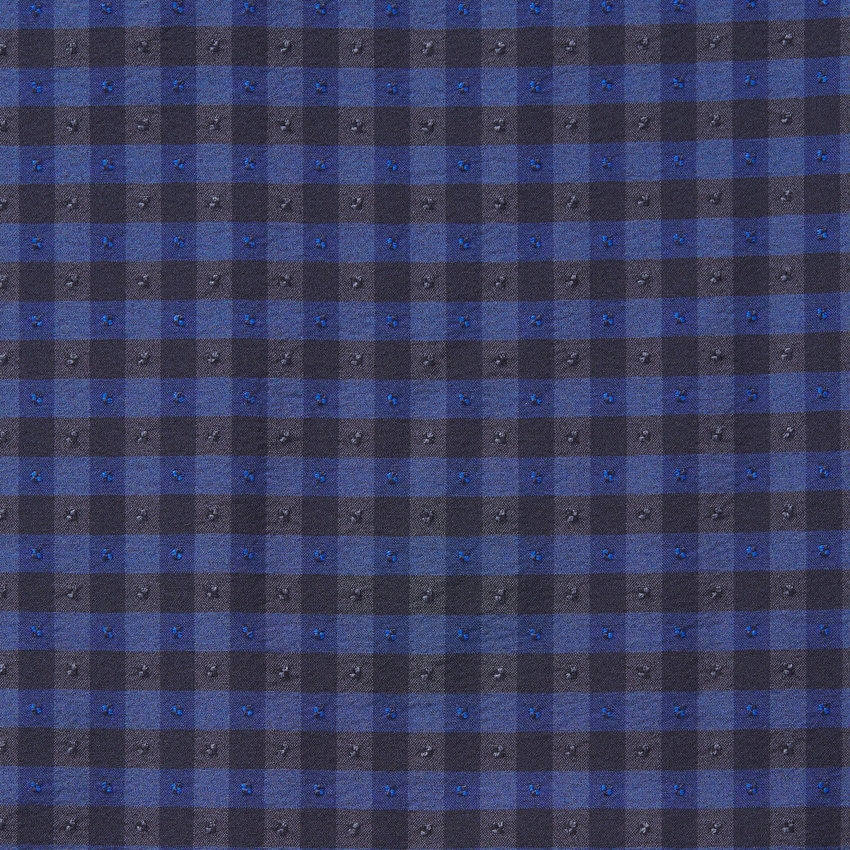 Abernathy Men’s Long Sleeve Navy Check Shirt